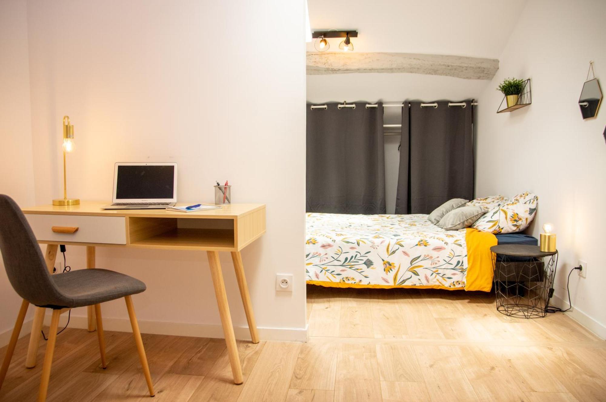 Duplex Cocoon - 10 Min De Blaye - 20 Min Cnpe - Wifi - Tv Hd Apartment Saint-Seurin-de-Cursac Luaran gambar