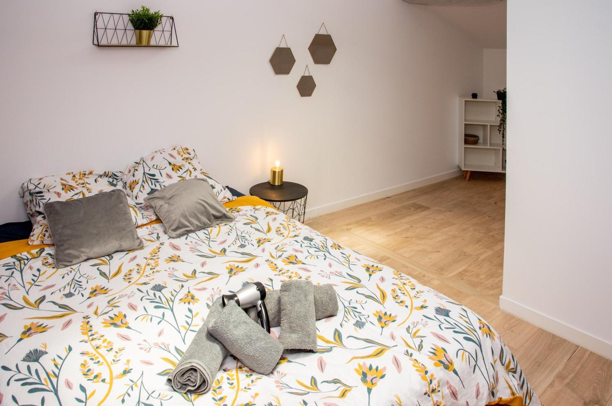Duplex Cocoon - 10 Min De Blaye - 20 Min Cnpe - Wifi - Tv Hd Apartment Saint-Seurin-de-Cursac Luaran gambar