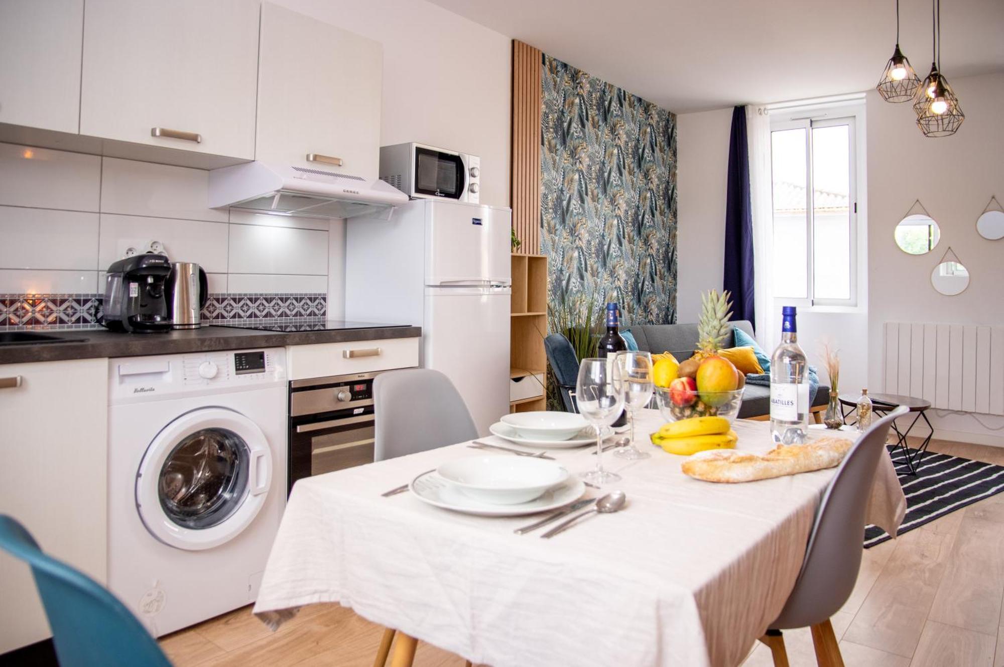 Duplex Cocoon - 10 Min De Blaye - 20 Min Cnpe - Wifi - Tv Hd Apartment Saint-Seurin-de-Cursac Luaran gambar